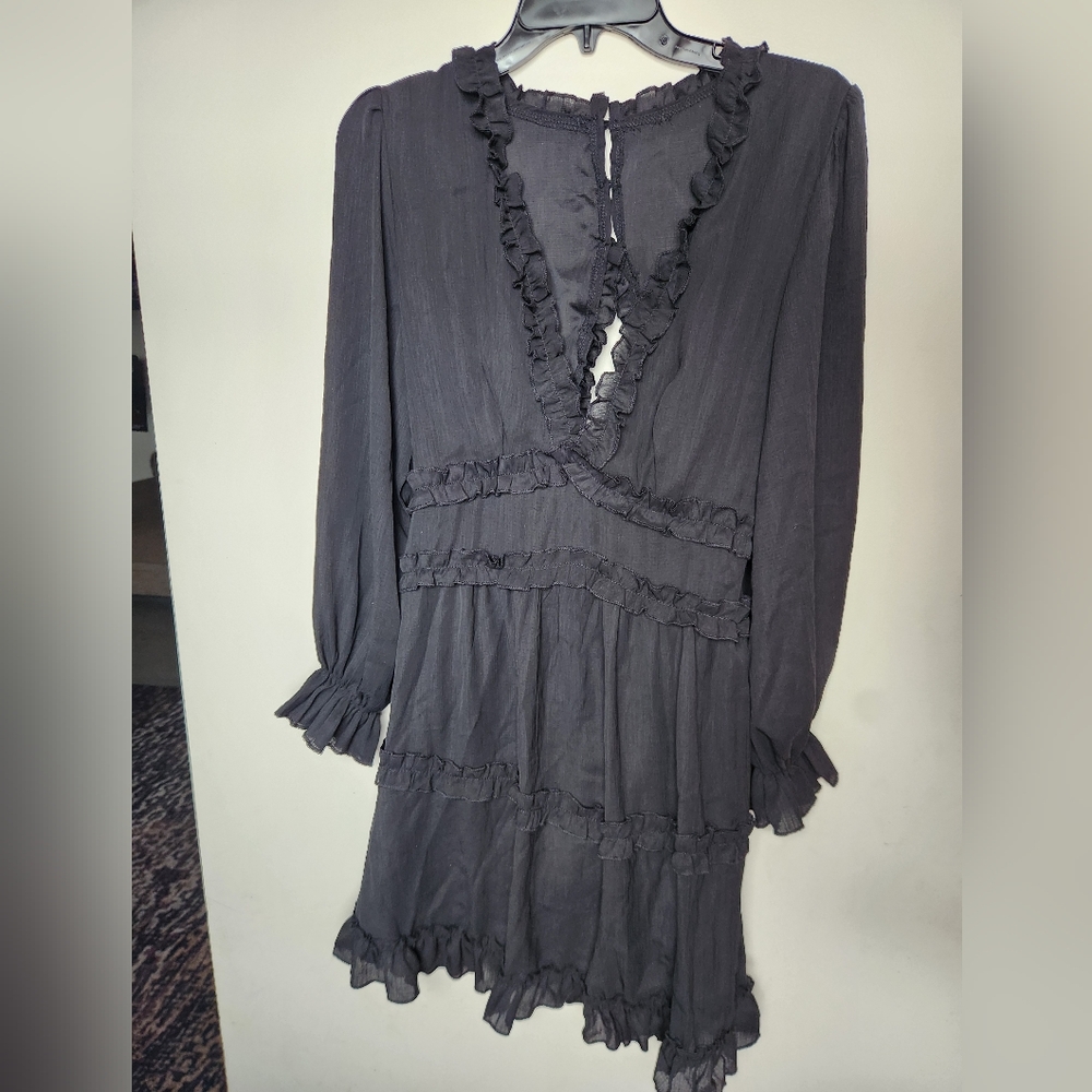 Black Flowy Dress